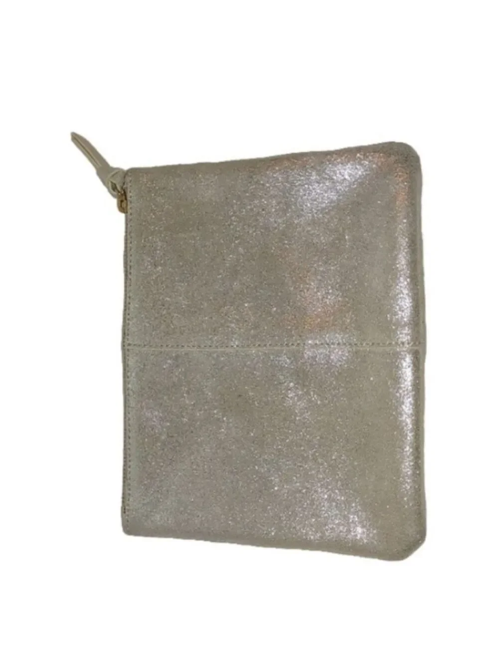 Anthropologie Pockets Metallic Organizer Pouch